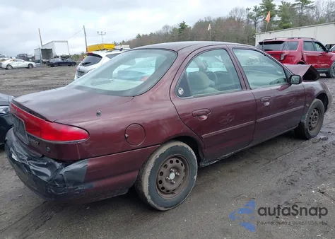 2000 Mercury Mystique Gs from USA, damaged, VIN 1MEFM6533YK613961